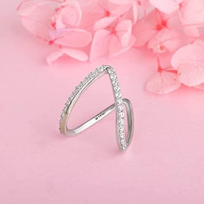 El Regalo V Shape Curved Vanki Ring