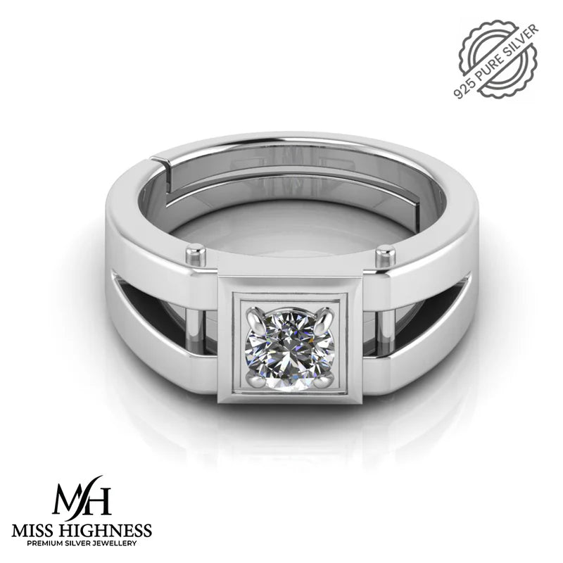 925 Pure Sterling Silver Stardom Mens Special Ring